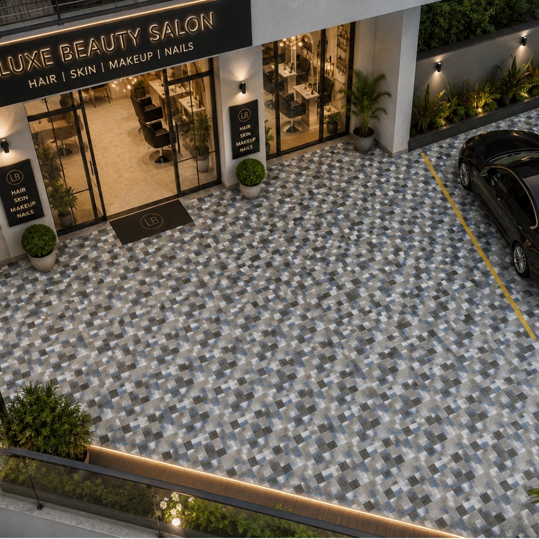 AL Talc 120 Geometrical Parking - My Home Studio